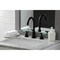 Fauceture FSC8920CKL Kaiser Widespread Bathroom Faucet W/Brass Pop-Up, Matte Blk FSC8920CKL - alternate 6